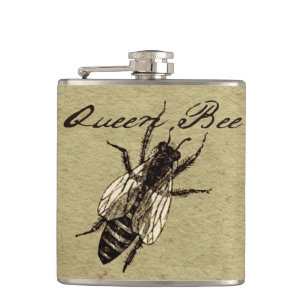 Queen Bee Wildlife Kryp Insekt Fickplunta