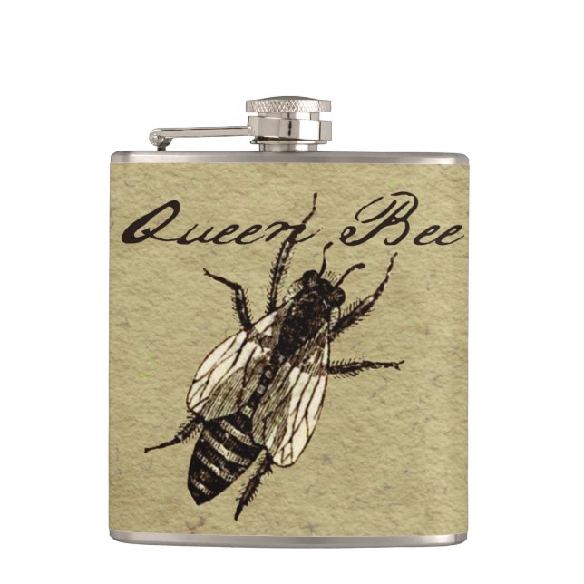 Queen Bee Wildlife Kryp Insekt Fickplunta (Framsidan)