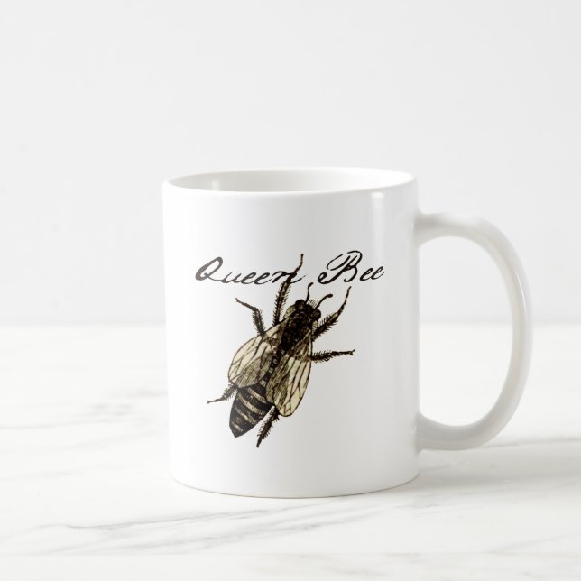 Queen Bee Wildlife Kryp Insekt Kaffemugg (Höger)