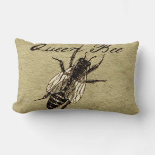 Queen Bee Wildlife Kryp Insekt Lumbarkudde