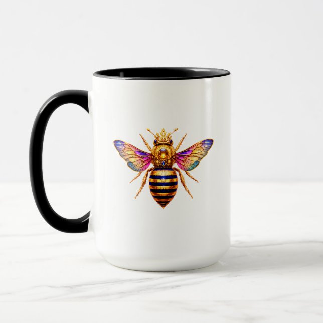 Queen Bee With Crown Mugg (Vänster)