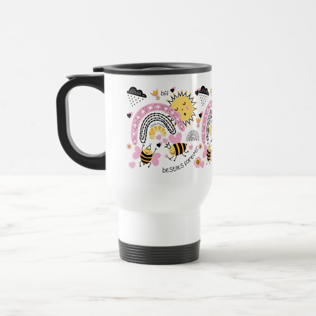Queen Bees Best Friends for Cute BFF Girls Resemugg (Vänster)