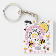 Queen BEES Cute BFF, Flicka, Girly Gifts Rosa