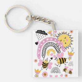 Queen BEES Cute BFF, Flicka, Girly Gifts Rosa