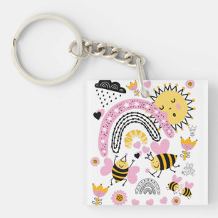 Queen BEES Cute BFF, Flicka, Girly Gifts Rosa