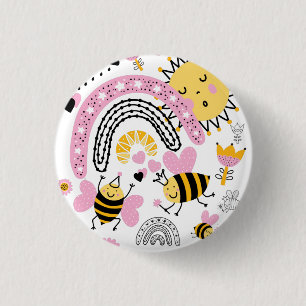 Queen BEES Cute BFF, Flicka, Girly Gifts Rosa Knapp