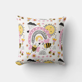 Queen BEES Cute BFF, Flicka, Girly Gifts Rosa Kudde
