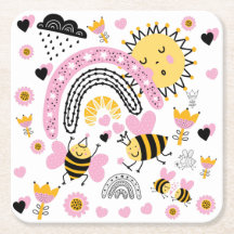 Queen BEES Cute BFF, Flicka, Girly Gifts Rosa