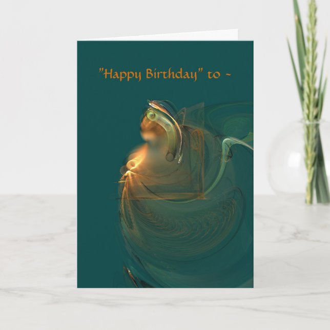 QUEEN BIRTHDAY CARD KORT (Framsida)