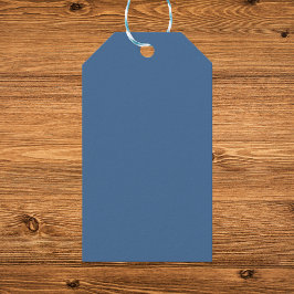 Queen Blue Solid Färg Presentetikett