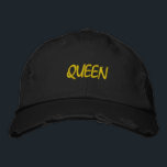 QUEEN BRODERAD KEPS<br><div class="desc">QUEEN PASSANDE HAT</div>