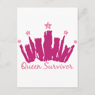 Queen Bröstcancer överlevande Vykort