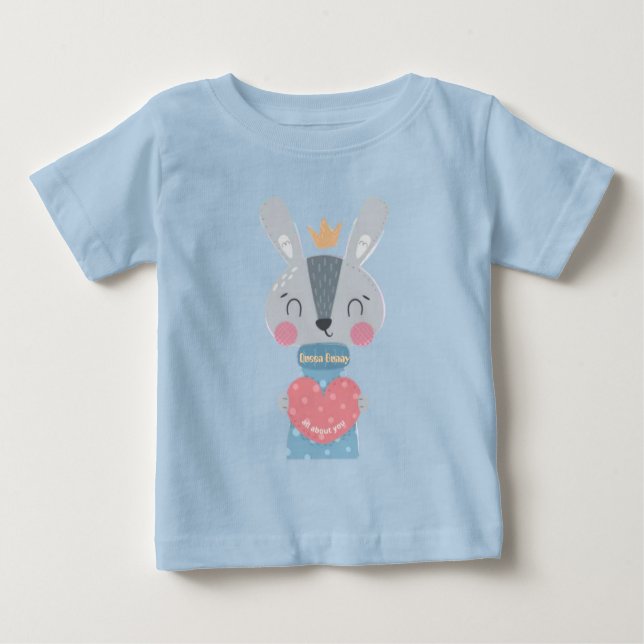 Queen Bunny Infant T-Shirt (Framsida)