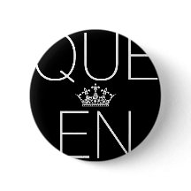 Queen Button Flair - Välj färg
