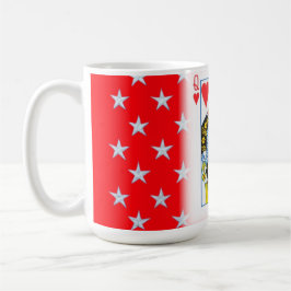 QUEEN CARD KAFFEMUGG