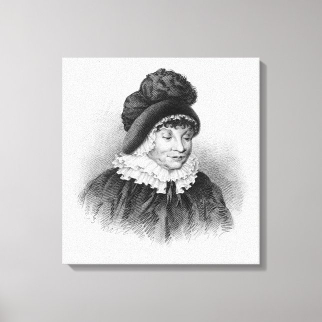 Queen Charlotte, 1818 Canvastryck (Framsida)