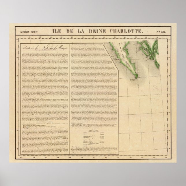 Queen Charlotte Islands 30 Poster (Framsidan)