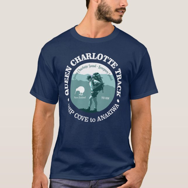 Queen Charlotte Track Tee Shirt (Framsida)