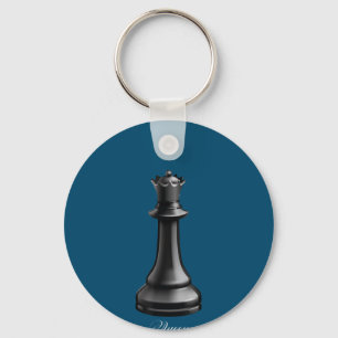 Queen Chess Biet Halloween Costume Chess Älskare Nyckelring