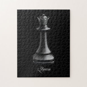 Queen Chess Biet Halloween Costume Chess Älskare Pussel