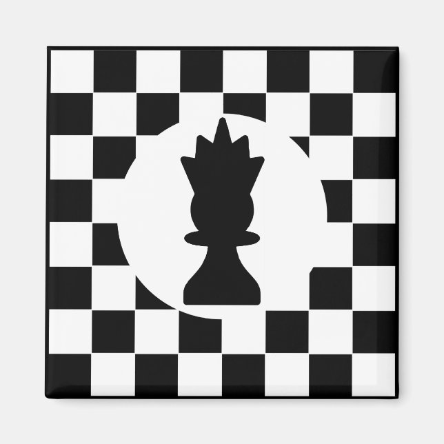 Queen Chess Biet - Magnet - Chess Party favors (Framsidan)