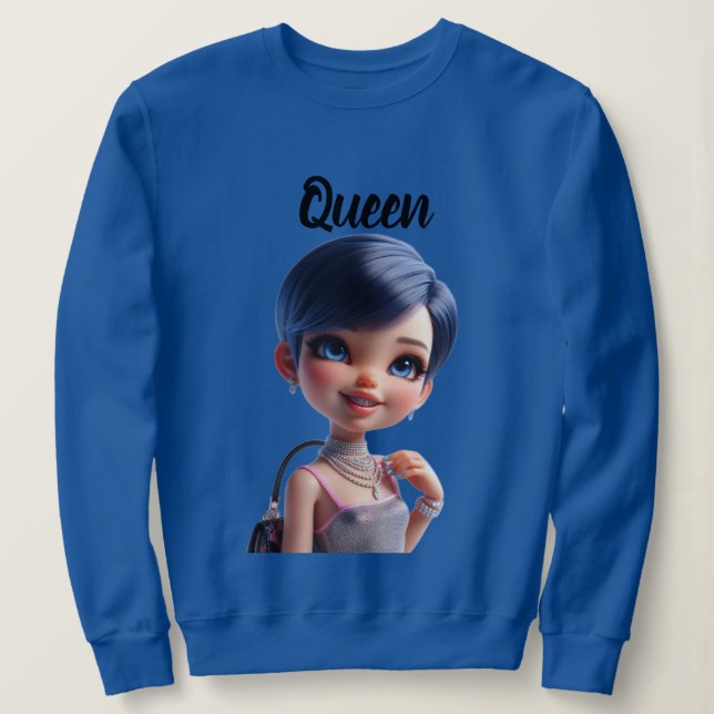 Queen CHIBI DOLL T Shirt (Design framsida)