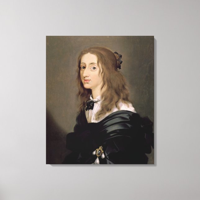 Queen Christina av Sverige 1652 Canvastryck (Framsida)