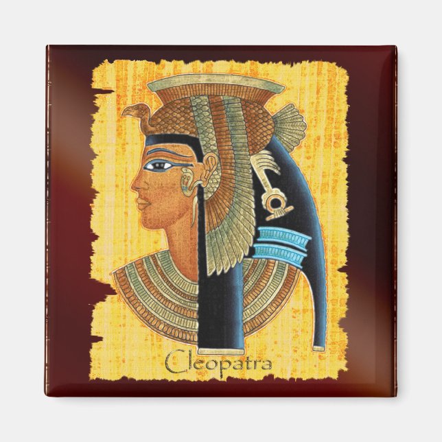 Queen’Cleopatra’ Ancient Egyptian Art Magnets Magnet (Framsidan)