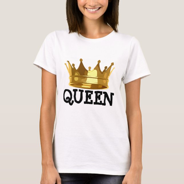 QUEEN Dam Womens T-SHIRTS (Framsida)