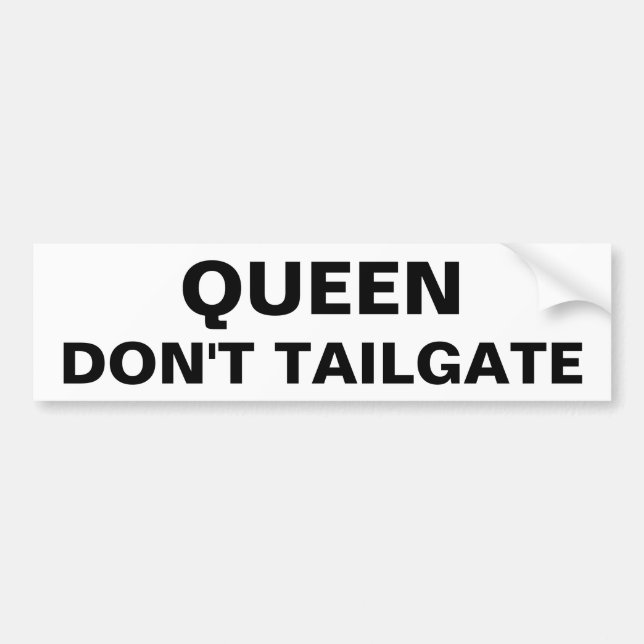 Queen Don Tailgate Bildekal (Framsidan)