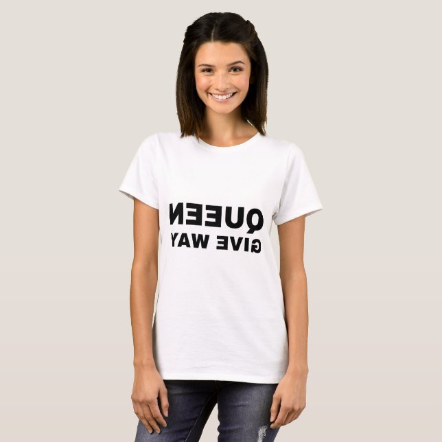 Queen Don Tailgate och Ge Way Tee Shirt (Hel framsida)