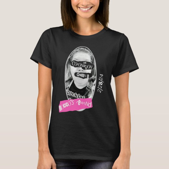 Queen D's Coronation T Shirt (Framsida)