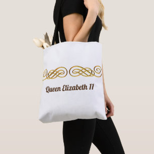 Queen Elizabeth 11 Guld Tygkasse