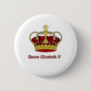 Queen Elizabeth 11 Krona Knapp