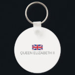 Queen Elizabeth 2nd Keychain Nyckelring<br><div class="desc">Queen Elizabeth 2nd Keychain</div>