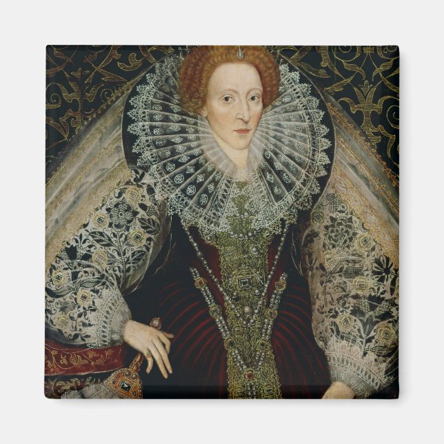 Queen Elizabeth I, 1585-90 Magnet (Framsidan)