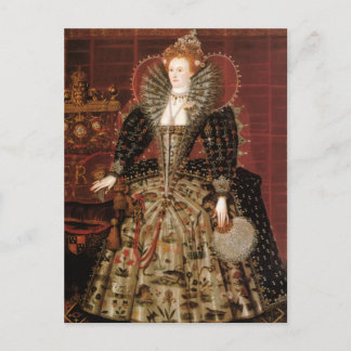 Queen Elizabeth I av England Vykort