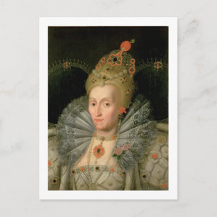 Queen Elizabeth I (blåslängd porträtt) (se även Vykort