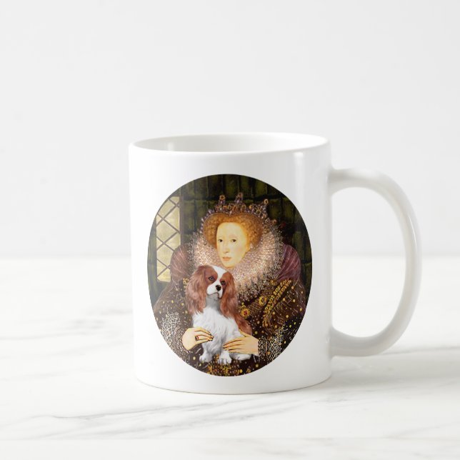 Queen Elizabeth I - Blenheim Cavalier Kaffemugg (Höger)