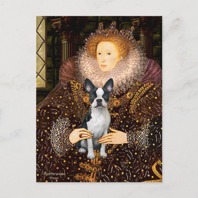 Queen Elizabeth I - Boston T #1 Vykort (Framsida)