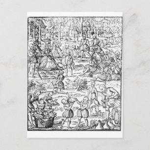 Queen Elizabeth I på Hunt Picnic Vykort