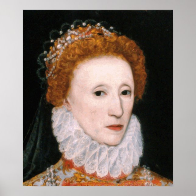 Queen Elizabeth I Poster (Framsidan)