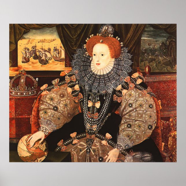 Queen Elizabeth I Poster (Framsidan)
