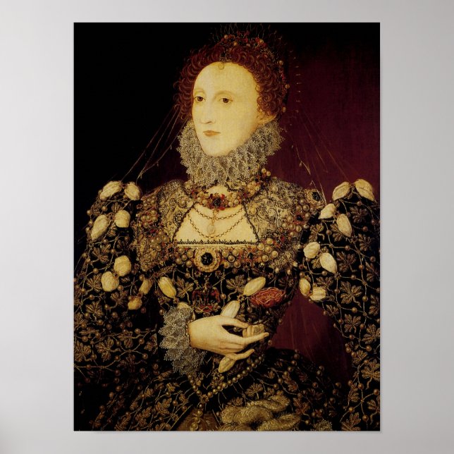 Queen Elizabeth I Poster (Framsidan)