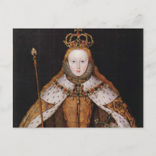 Queen Elizabeth I Vykort