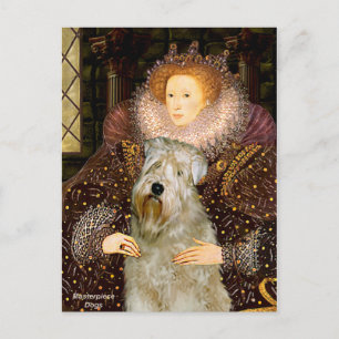 Queen Elizabeth I - Wheaten Terrier Vykort