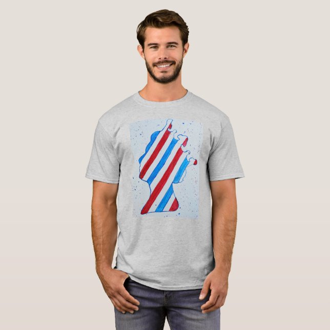 Queen Elizabeth II Jubilee Platinum England UK T Shirt (Hel framsida)