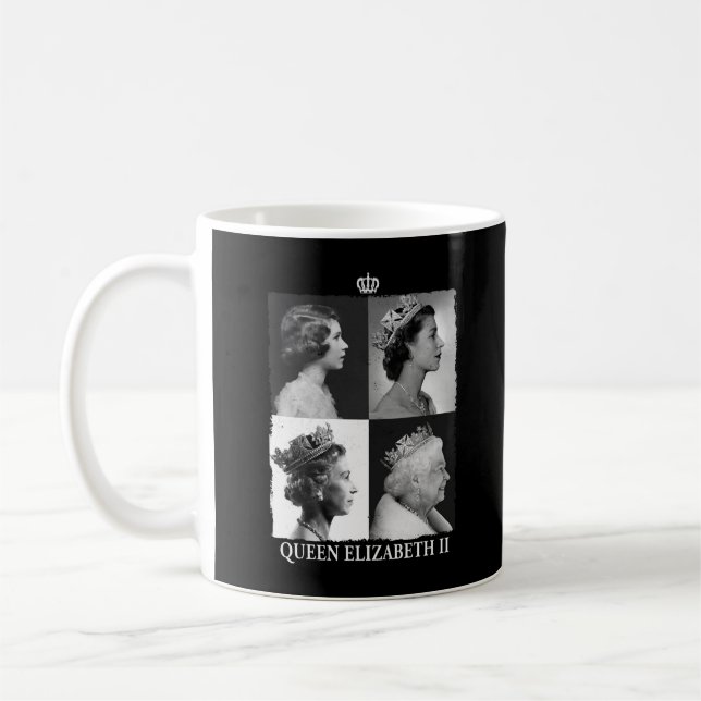 Queen Elizabeth II - Long Live the Queen Kaffemugg (Vänster)
