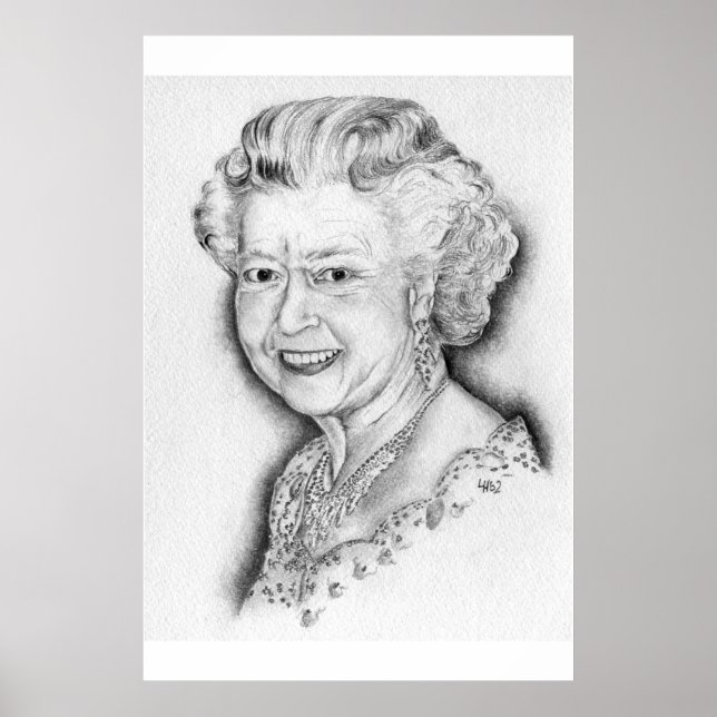 Queen Elizabeth II Poster (Framsidan)