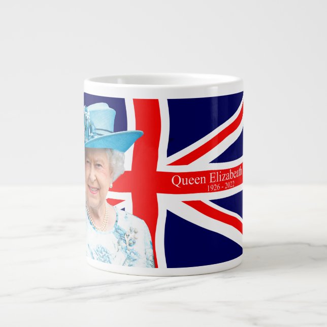 Queen Elizabeth ll Jumbo Mugg (Framsidan)